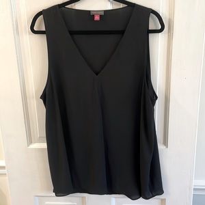 Vince Camuto Black Flowing Top